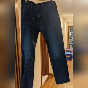 Old Navy Men's Stretch Slim Dark Wash Jeans (33x30)